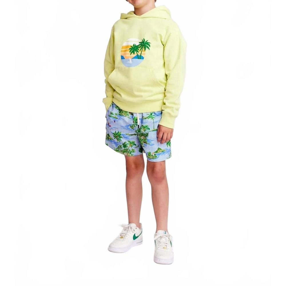 NEW AO76 kids hudson island hoodie in yellow